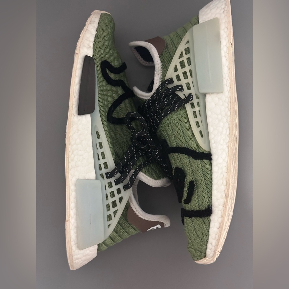 Adidas NMD x Pharrell x BBC Ice Cream Human Race Running Dog Sneakers - Picture 5 of 12